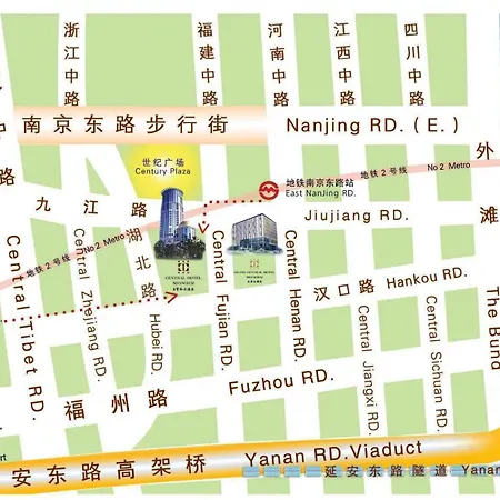 Grand Central Hotel Shanghai - Nanjing Road-3